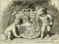An illustration from De nieuwe schouburg der Nederlantsche kunstschilders en schilderessen: waer in levens-en kunstbedryven der tans levende en reets overleedene schilders, die van Houbraken, noch eenig ander schryver, zyn aengeteekend, verhaelt worden (1750)