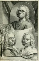 An illustration from De nieuwe schouburg der Nederlantsche kunstschilders en schilderessen: waer in levens-en kunstbedryven der tans levende en reets overleedene schilders, die van Houbraken, noch eenig ander schryver, zyn aengeteekend, verhaelt worden (1750)