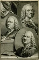 An illustration from De nieuwe schouburg der Nederlantsche kunstschilders en schilderessen: waer in levens-en kunstbedryven der tans levende en reets overleedene schilders, die van Houbraken, noch eenig ander schryver, zyn aengeteekend, verhaelt worden (1750)