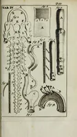An illustration from De nieuw hervormde anatomie, ofte, Ontleding des menschen lichaams : gebouwd op de waaragtigste en naaukeurigste ondervindingen deser eeuw : zijnde met een groot getal kunstige platen vercʹiert : als ook een verhandelinge van het balsemen der lichamen : noit voor desen dusdanig bekent gemaakt (1686)
