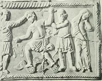 An illustration from Denkmäler des klassischen Altertums, zur Erläuterung des Lebens der Griechen und Römer in Religion, Kunst und Sitte (1887)
