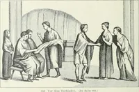 An illustration from Denkmäler des klassischen Altertums, zur Erläuterung des Lebens der Griechen und Römer in Religion, Kunst und Sitte (1887)