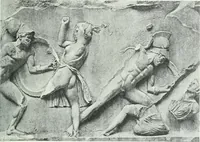 An illustration from Denkmäler des klassischen Altertums, zur Erläuterung des Lebens der Griechen und Römer in Religion, Kunst und Sitte (1887)