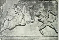 An illustration from Denkmäler des klassischen Altertums, zur Erläuterung des Lebens der Griechen und Römer in Religion, Kunst und Sitte (1887)