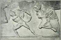 An illustration from Denkmäler des klassischen Altertums, zur Erläuterung des Lebens der Griechen und Römer in Religion, Kunst und Sitte (1887)