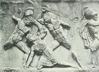 An illustration from Denkmäler des klassischen Altertums, zur Erläuterung des Lebens der Griechen und Römer in Religion, Kunst und Sitte (1887)