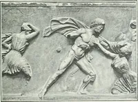 An illustration from Denkmäler des klassischen Altertums, zur Erläuterung des Lebens der Griechen und Römer in Religion, Kunst und Sitte (1887)