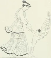 An illustration from Denkmäler des klassischen Altertums, zur Erläuterung des Lebens der Griechen und Römer in Religion, Kunst und Sitte (1887)