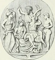 An illustration from Denkmäler des klassischen Altertums, zur Erläuterung des Lebens der Griechen und Römer in Religion, Kunst und Sitte (1887)