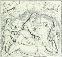 An illustration from Denkmäler des klassischen Altertums, zur Erläuterung des Lebens der Griechen und Römer in Religion, Kunst und Sitte (1887)
