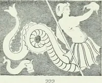 An illustration from Denkmäler des klassischen Altertums, zur Erläuterung des Lebens der Griechen und Römer in Religion, Kunst und Sitte (1887)