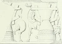 An illustration from Denkmäler des klassischen Altertums, zur Erläuterung des Lebens der Griechen und Römer in Religion, Kunst und Sitte (1887)
