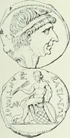 An illustration from Denkmäler des klassischen Altertums, zur Erläuterung des Lebens der Griechen und Römer in Religion, Kunst und Sitte (1887)