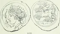 An illustration from Denkmäler des klassischen Altertums, zur Erläuterung des Lebens der Griechen und Römer in Religion, Kunst und Sitte (1887)