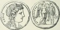 An illustration from Denkmäler des klassischen Altertums, zur Erläuterung des Lebens der Griechen und Römer in Religion, Kunst und Sitte (1887)