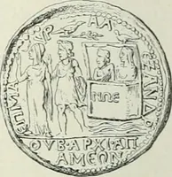 An illustration from Denkmäler des klassischen Altertums, zur Erläuterung des Lebens der Griechen und Römer in Religion, Kunst und Sitte (1887)