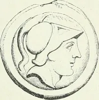 An illustration from Denkmäler des klassischen Altertums, zur Erläuterung des Lebens der Griechen und Römer in Religion, Kunst und Sitte (1887)