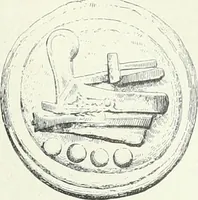 An illustration from Denkmäler des klassischen Altertums, zur Erläuterung des Lebens der Griechen und Römer in Religion, Kunst und Sitte (1887)