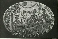 An illustration from Denkmäler des klassischen Altertums, zur Erläuterung des Lebens der Griechen und Römer in Religion, Kunst und Sitte (1887)