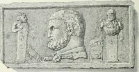 An illustration from Denkmäler des klassischen Altertums, zur Erläuterung des Lebens der Griechen und Römer in Religion, Kunst und Sitte (1887)