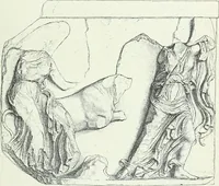 An illustration from Denkmäler des klassischen Altertums, zur Erläuterung des Lebens der Griechen und Römer in Religion, Kunst und Sitte (1887)