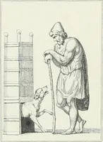 An illustration from Denkmäler des klassischen Altertums, zur Erläuterung des Lebens der Griechen und Römer in Religion, Kunst und Sitte (1887)