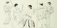 An illustration from Denkmäler des klassischen Altertums, zur Erläuterung des Lebens der Griechen und Römer in Religion, Kunst und Sitte (1887)