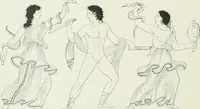 An illustration from Denkmäler des klassischen Altertums, zur Erläuterung des Lebens der Griechen und Römer in Religion, Kunst und Sitte (1887)