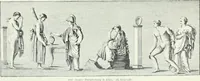 An illustration from Denkmäler des klassischen Altertums, zur Erläuterung des Lebens der Griechen und Römer in Religion, Kunst und Sitte (1887)