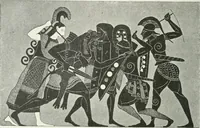 An illustration from Denkmäler des klassischen Altertums, zur Erläuterung des Lebens der Griechen und Römer in Religion, Kunst und Sitte (1887)