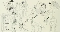 An illustration from Denkmäler des klassischen Altertums, zur Erläuterung des Lebens der Griechen und Römer in Religion, Kunst und Sitte (1887)