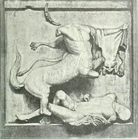 An illustration from Denkmäler des klassischen Altertums, zur Erläuterung des Lebens der Griechen und Römer in Religion, Kunst und Sitte (1887)