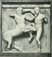An illustration from Denkmäler des klassischen Altertums, zur Erläuterung des Lebens der Griechen und Römer in Religion, Kunst und Sitte (1887)
