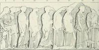 An illustration from Denkmäler des klassischen Altertums, zur Erläuterung des Lebens der Griechen und Römer in Religion, Kunst und Sitte (1887)