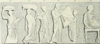 An illustration from Denkmäler des klassischen Altertums, zur Erläuterung des Lebens der Griechen und Römer in Religion, Kunst und Sitte (1887)