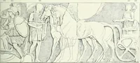 An illustration from Denkmäler des klassischen Altertums, zur Erläuterung des Lebens der Griechen und Römer in Religion, Kunst und Sitte (1887)