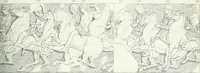 An illustration from Denkmäler des klassischen Altertums, zur Erläuterung des Lebens der Griechen und Römer in Religion, Kunst und Sitte (1887)