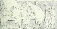 An illustration from Denkmäler des klassischen Altertums, zur Erläuterung des Lebens der Griechen und Römer in Religion, Kunst und Sitte (1887)