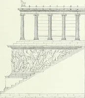 An illustration from Denkmäler des klassischen Altertums, zur Erläuterung des Lebens der Griechen und Römer in Religion, Kunst und Sitte (1887)