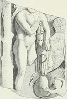 An illustration from Denkmäler des klassischen Altertums, zur Erläuterung des Lebens der Griechen und Römer in Religion, Kunst und Sitte (1887)