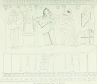 An illustration from Denkmäler des klassischen Altertums, zur Erläuterung des Lebens der Griechen und Römer in Religion, Kunst und Sitte (1887)