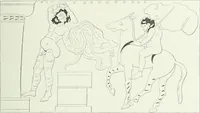 An illustration from Denkmäler des klassischen Altertums, zur Erläuterung des Lebens der Griechen und Römer in Religion, Kunst und Sitte (1887)