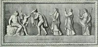 Picture 506 of 637 from Denkmäler des klassischen Altertums, zur Erläuterung des Lebens der Griechen und Römer in Religion, Kunst und Sitte (1887), leaf 671