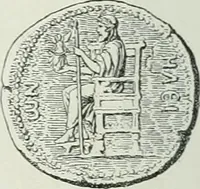 An illustration from Denkmäler des klassischen Altertums, zur Erläuterung des Lebens der Griechen und Römer in Religion, Kunst und Sitte (1887)