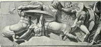 An illustration from Denkmäler des klassischen Altertums, zur Erläuterung des Lebens der Griechen und Römer in Religion, Kunst und Sitte (1887)