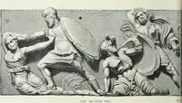 An illustration from Denkmäler des klassischen Altertums, zur Erläuterung des Lebens der Griechen und Römer in Religion, Kunst und Sitte (1887)
