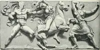 An illustration from Denkmäler des klassischen Altertums, zur Erläuterung des Lebens der Griechen und Römer in Religion, Kunst und Sitte (1887)
