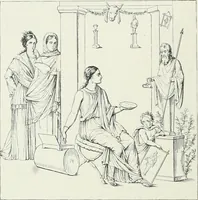 An illustration from Denkmäler des klassischen Altertums, zur Erläuterung des Lebens der Griechen und Römer in Religion, Kunst und Sitte (1887)