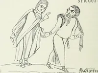 An illustration from Denkmäler des klassischen Altertums, zur Erläuterung des Lebens der Griechen und Römer in Religion, Kunst und Sitte (1887)