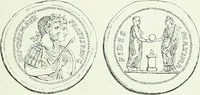 An illustration from Denkmäler des klassischen Altertums, zur Erläuterung des Lebens der Griechen und Römer in Religion, Kunst und Sitte (1887)